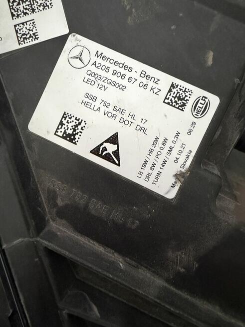 Lampa przednia lewa Mercedes w205 A2059066706 polift 2019-20