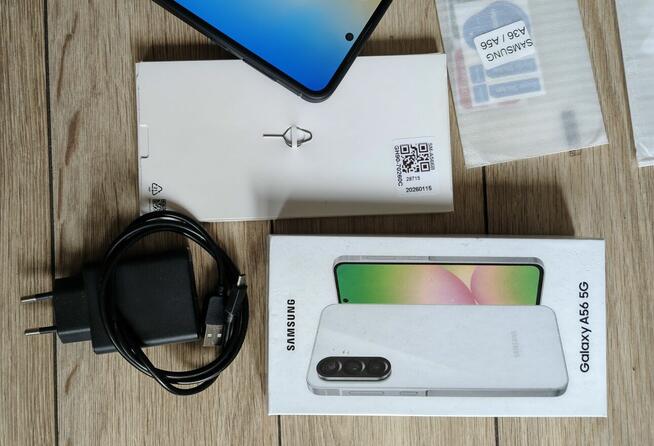 Samsung Galaxy A56 8 GB / 256 GB 5G+Etui+Folia+Ładowarka