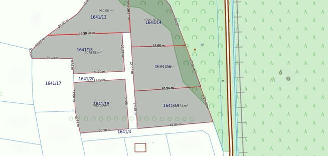 Działki budowlane w Bratucicach, gmina Rzezawa