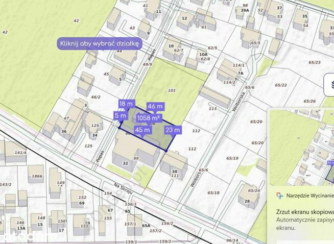 Grunt inwestycyjny 3418 m² z obowiązującym MPZP Warszawa Wło