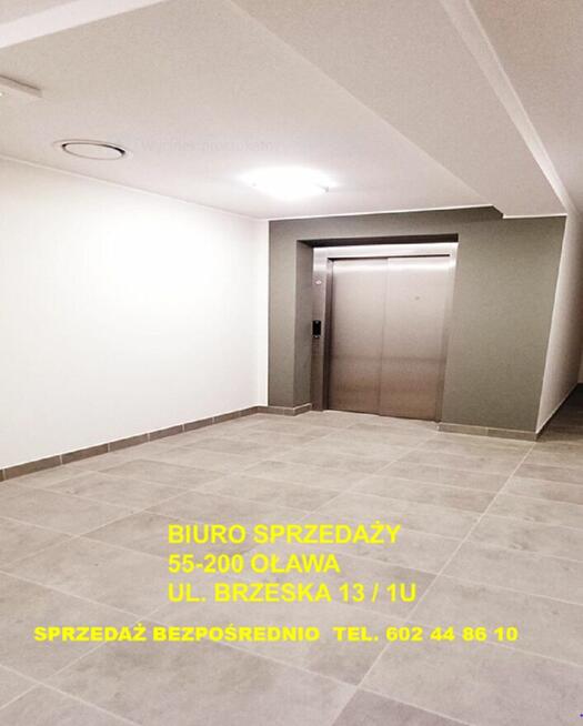 Mieszkanie Oława 3 pokoje-I piętro-54,13m2-balkon-winda