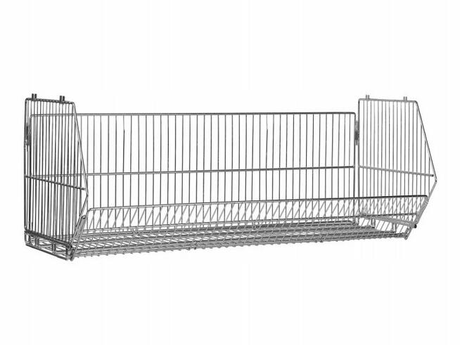 Solidny kosz druciany sklepowy 30x80x60