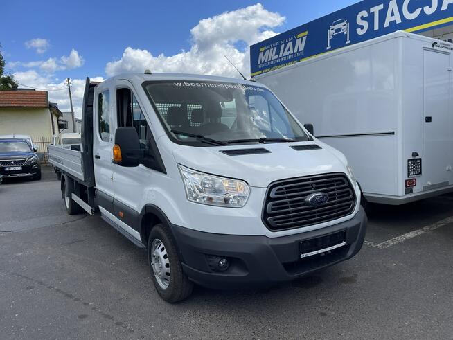 Transit 170KM 7-osob Dokka Doka skrzynia Bliżniak 99tkm hak-3500kg2018