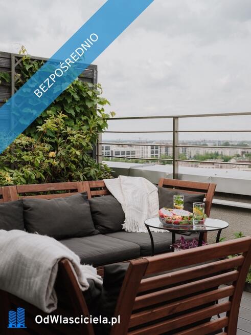 Apartament w chmurach- 12 ostatnie piętro i dwa tarasy