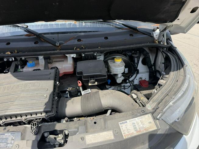 iveco daily 35c17 wywrotka, blokada mostu
