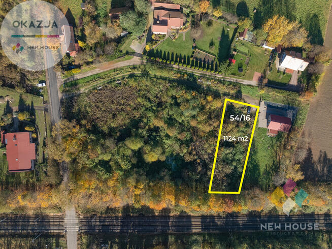 Działki z warunkami zab. pod 3 budynki mieszkalne