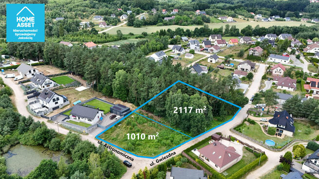 Działka budowlana Gościcino gm. Wejherowo, Gwiezdna