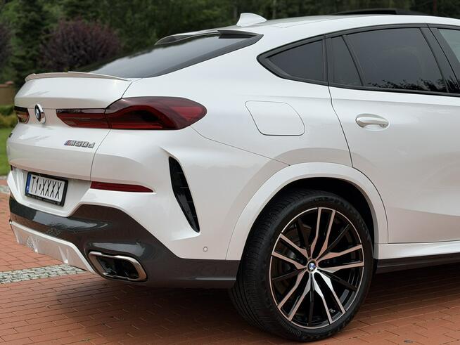 BMW X6 M50d 400km G06 Salon PL Bezwypadkowa Mały Przebieg 49000km Full Opcja