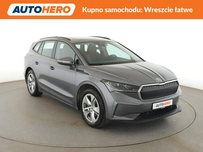 Škoda Enyaq EV rwd kamera pdc navi climatronic brązowe skóry panorama