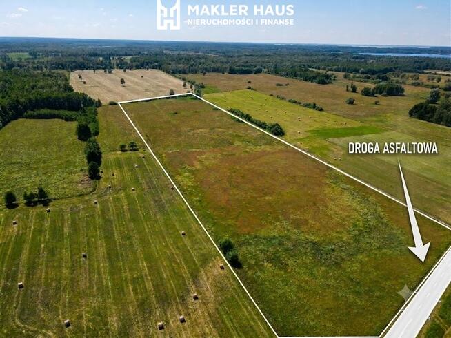Działka rolna 4,78 ha Rostki gm. Pisz