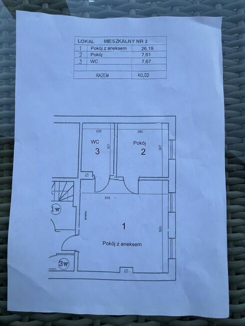 Sprzedam lokal 40m2 na ul. Słowackiego do remontu
