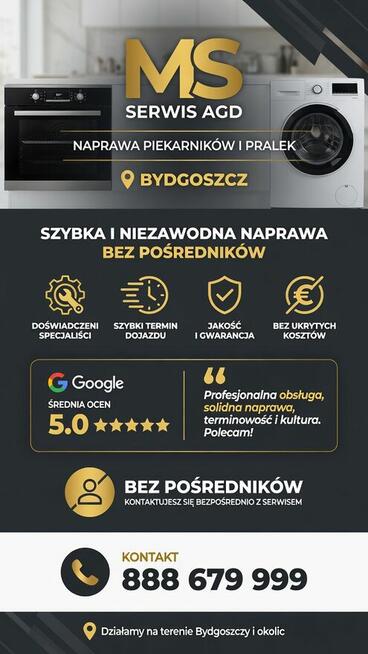MS Serwis AGD Naprawa piekarników i pralek