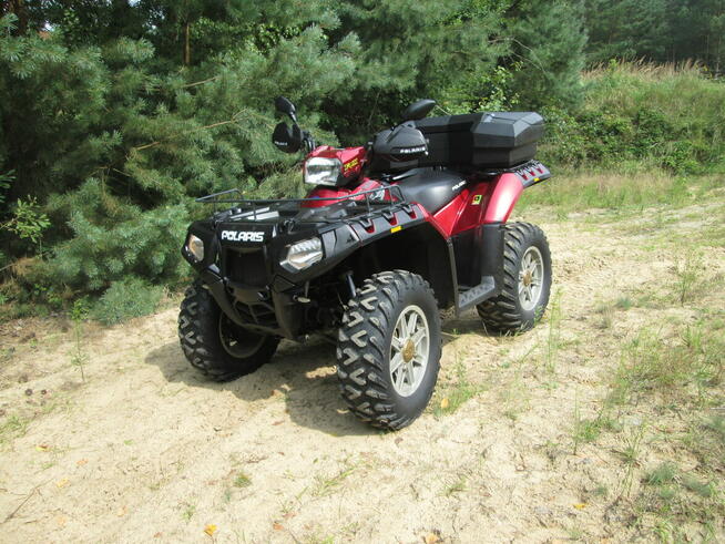 Quad ATV Polaris Sportsman 850 4x4 hom.L7e rejestracja wspom