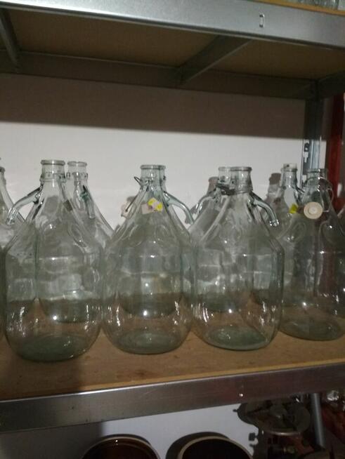 Butla, gąsior do wina 5 l zwane DAMĄ