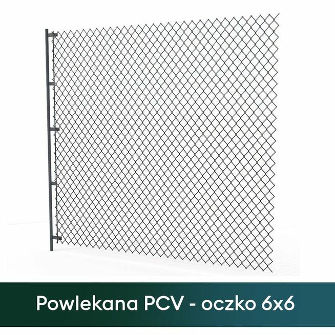 Siatka powlekana PVC, Ogrodzenie z siatki gruby drut OBIS