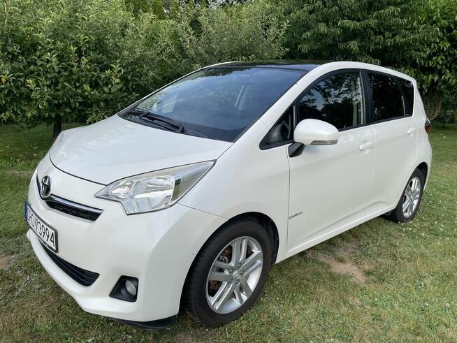 Toyota Verso-S Perłowa | 163 tys. km | Szklany Dach | Długie
