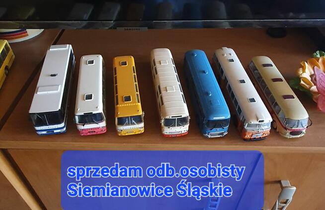Kolekcja autobusów skala 1.72