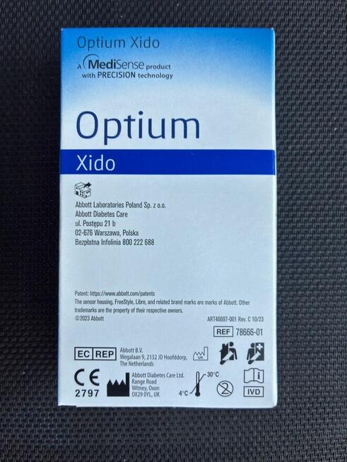 Optium Xido paski testowe do glukozy 200 szt.