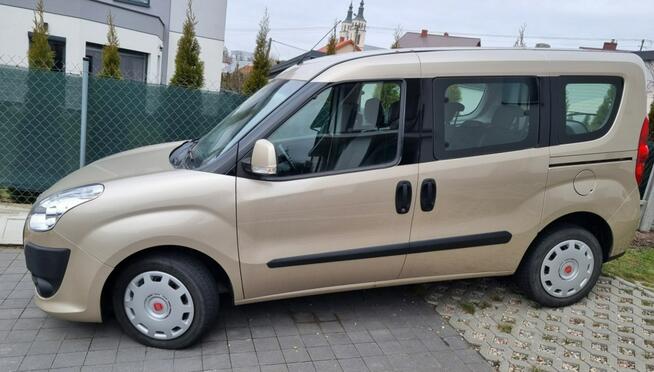 Fiat Doblo KrajowyBEZWYPADKOWY 68tys.km.Klimatyzacja SERWISOWANY Idealny 1-właś.