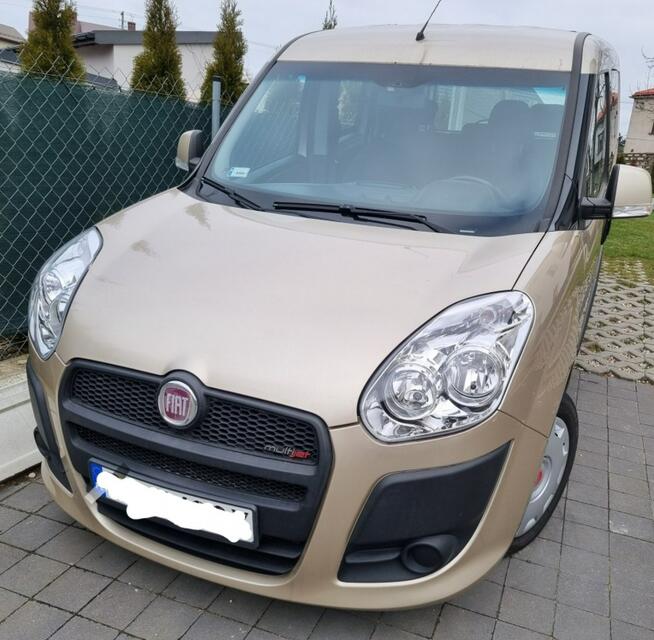 Fiat Doblo KrajowyBEZWYPADKOWY 68tys.km.Klimatyzacja SERWISOWANY Idealny 1-właś.