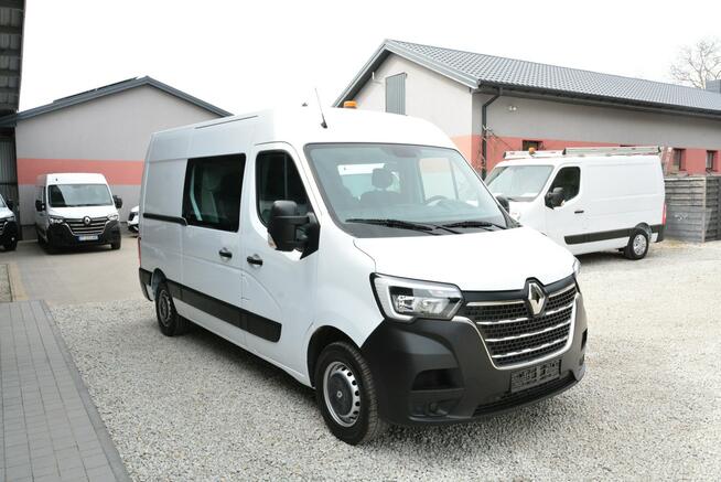 Renault Master L2H2 średniak 7-osobowy lift 2023r Brygadówka doka pełna opcja