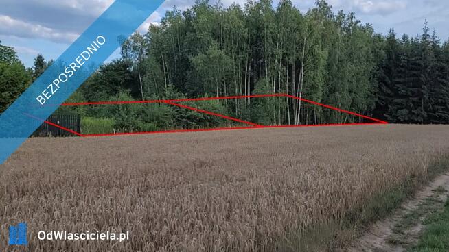 Działka Krze Duże 1139 m2 - w MPZP na cele zabudowy mieszkaniowej