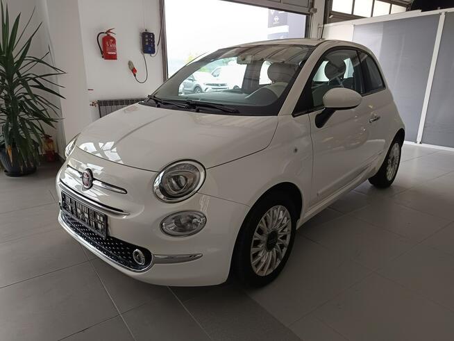 Fiat 500 LOUNGE 1.2 69KM Automat, niski przebieg, serwis