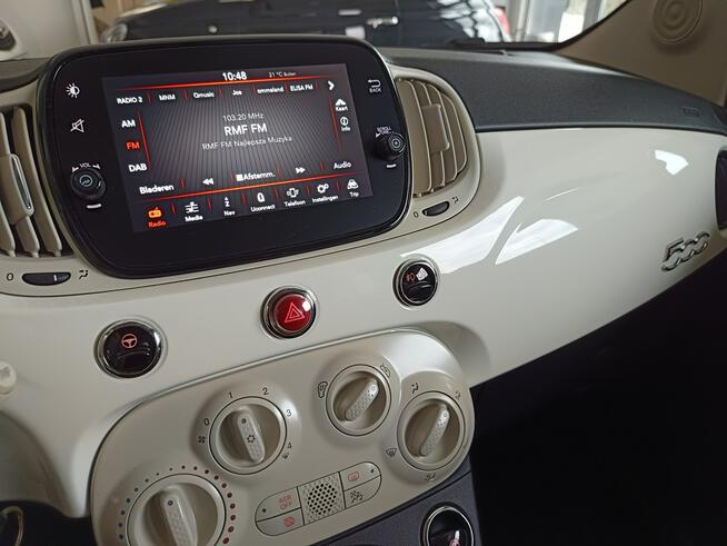 Fiat 500 LOUNGE 1.2 69KM Automat, niski przebieg, serwis