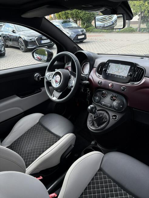 Fiat 500 Panorama ,Pikowane skóry, Navi, Gwarancja !