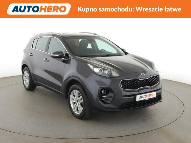 Kia Sportage navi klima auto grzane fotele i kierownica kamera i czujniki parkowani