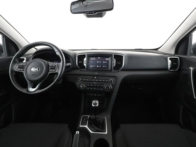 Kia Sportage navi klima auto grzane fotele i kierownica kamera i czujniki parkowani