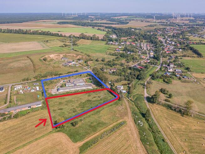 Działka inwestycyjna Charbrowo gm. Wicko, Zaciszna