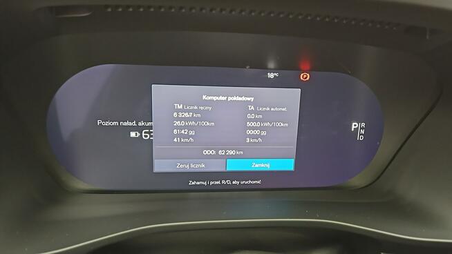 Volvo XC 40 82kWh P8 Recharge AWD Plus aut ! Z Polskiego Salonu ! Faktura Vat !