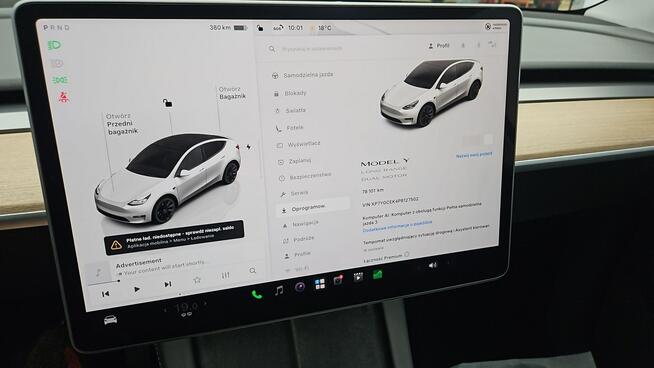 Tesla Y Long Range AWD ! Z Polskiego Salonu ! Faktura Vat !