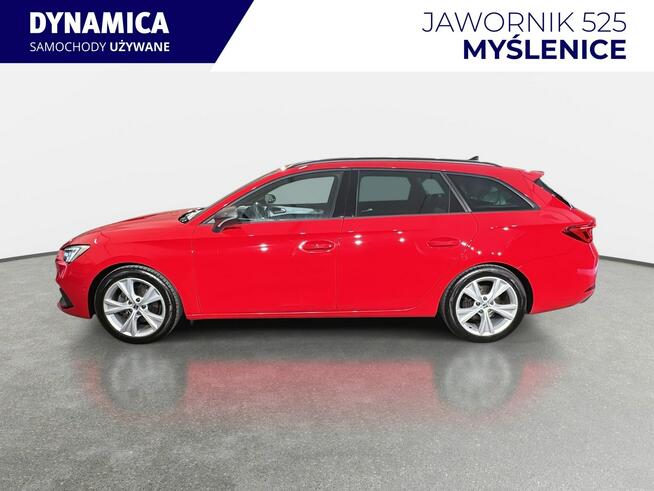 Seat Leon Sportstourer FR 1.5TSI 130KM M6 2021 r., salon PL, serwisowany w ASO, komplet opon