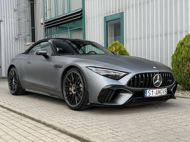 Mercedes SL 63 AMG Gwarancja 06.2029. Folia PPF. Specyfikacja 1.131 mln zł.
