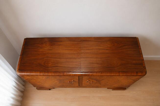 Komoda Art Deco antyk szafka pod TV RTV