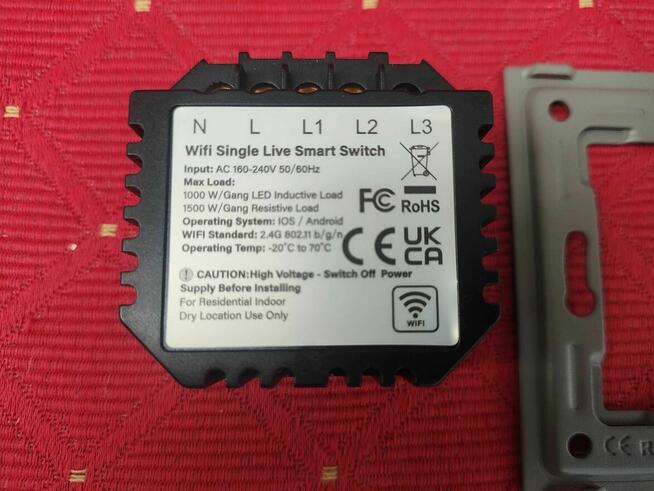 Inteligentny Włącznik dotykowy Światła Lampy moduł WiFi Smar