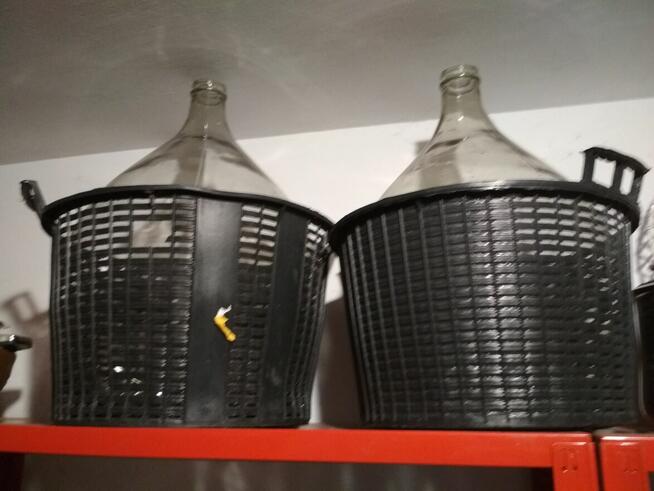 Butla, gąsior do wina 5 l zwane DAMĄ