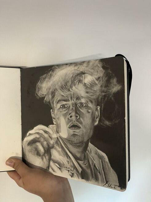 Portret na zamówienie ze zdjęcia | Rysunek ołówkiem | Łódź
