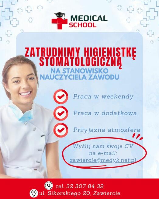 Praca w szkole - nauczyciel przedmiotów zawodowych