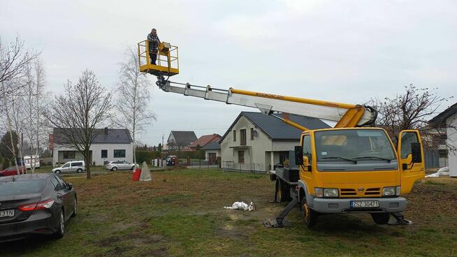 Usługi, Wynajem, podnośnik koszowy 22 m,zwyżka, dzwig,lekki