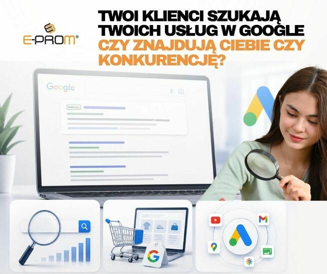 Skuteczne kampanie google ADS z E-Prom