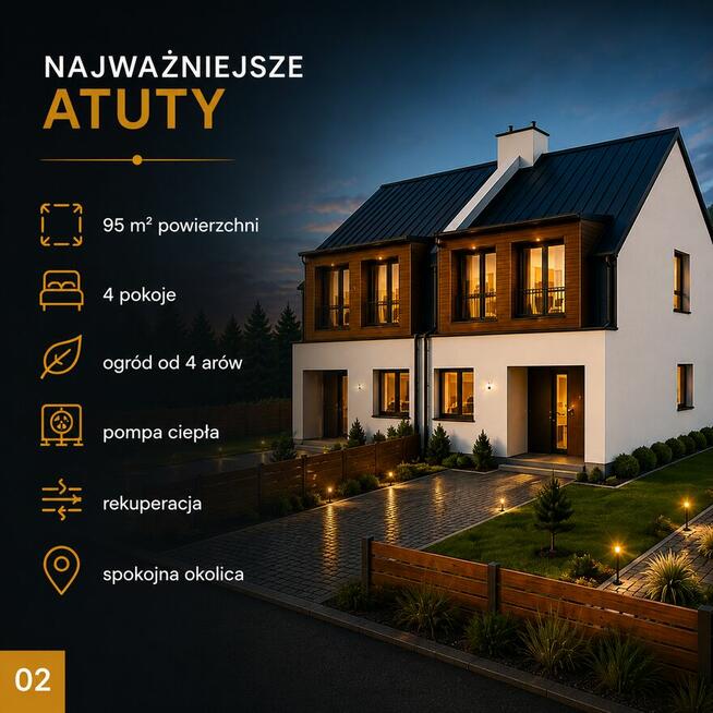 Domy na sprzedaż w Chrzanowie | Nowa inwestycja | 95 m² | Og