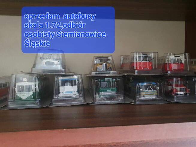 Kolekcja autobusów skala 1.72