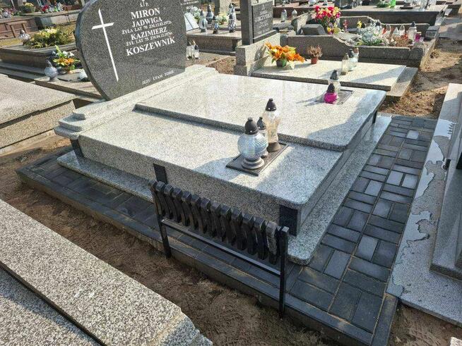 Nagrobek granitowy podwójny tylko 12tys.zł