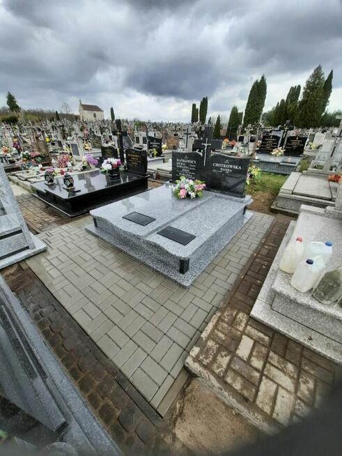 Nagrobek granitowy podwójny tylko 12tys.zł