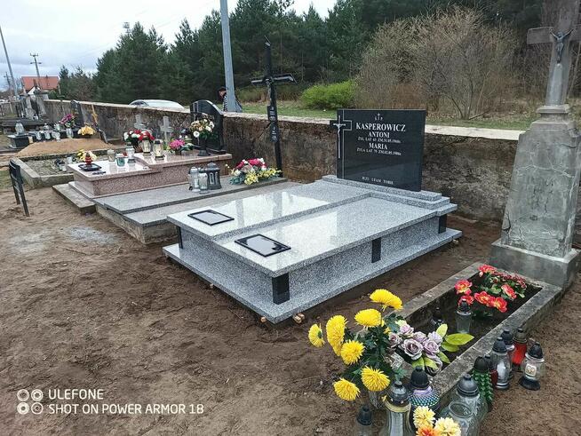 Nagrobek granitowy podwójny tylko 12tys.zł