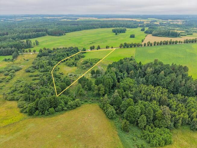 2,47 ha z WZ na 5 domów obok Ełku