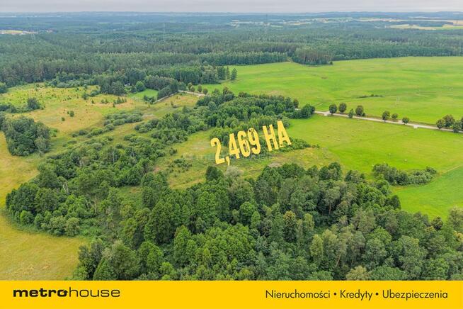 2,47 ha z WZ na 5 domów obok Ełku